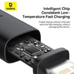 Baseus Dura Series Type-C to ip 8 Pin 20W Fast Charging Cable - Image 3
