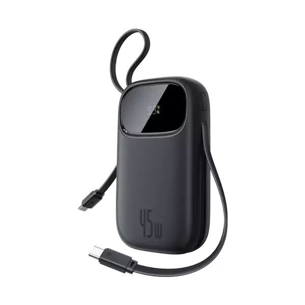 baseus qpow 3 45w enerfill fc31 20000mah power bank with built in type c lightning cable 1