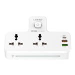 LDNIO SC2311 Plug Extension Multi Plug Extension Sockets with USB Wall Plug Adapter - Image 3