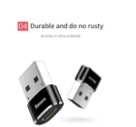 Baseus Mini Type-C to USB Adapter Converter (CAAOTG-01) - Image 3