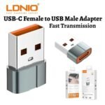 Ldnio LC150 USB C Female To USB Male Adapter Transmission