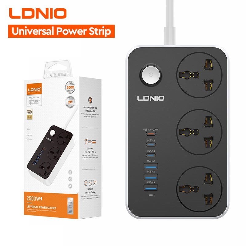 Hf610ddabc0554ca180de72de805c5687Z LDNIO SC3604C Power Strip - Image 1