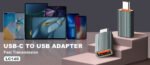 LDNIO LC140 USB Convertor Type-C to USB A Adapter OTG - Image 8