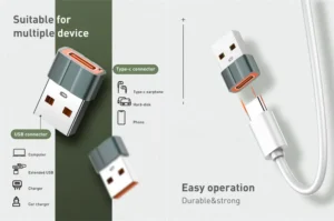Ldnio LC150 USB C Female To USB Male Adapter Transmission