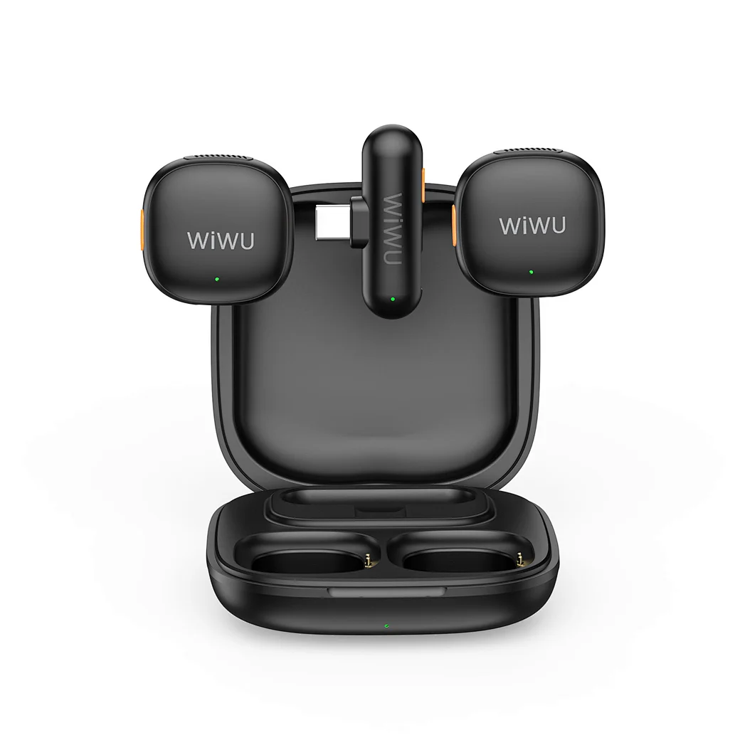 WiWU-Wi-WM006-AI-Powered-Noise-Cancelling-Lavalier-Microphone-with-30H-Battery-and-Ultra-Low-Latency-1 WiWU Wi-WM006 AI Powered Noise Cancelling Lavalier Microphone - Image 1