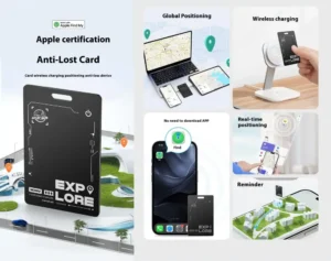 WiWU iTag WT 03 Easy to Find Card Tracker Support Apple Find My Anti lost 1