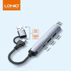 LDNIO DS 64C 4 in 1 USBType C Hub Adapter 1