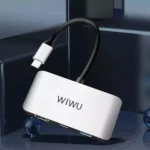 WiWU Alpha C2H 3 in 1 USB Type-C Hub