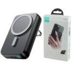 Joyroom JR-W050 20W Magnetic Wireless Power Bank with Ring Holder - 10000mAh - Image 2
