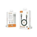 LDNIO LC101 60W Nylon Braided Metal Fast Charging PD Type C to Type C Cable — 1M