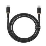Baseus Dura Type C to Type C 100 W fast charging cable 1 m black Gold