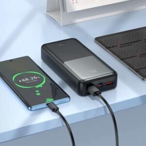 HOCO. Power Bank J136A Fast Charge 20000mAh PD Type-C 20W and USB-A 22.5W QC with Digital Led Display