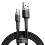 Baseus Cafule Series USB to USB-C Cable 1M – 3A Fast Charging, 480Mbps Data Transfer,