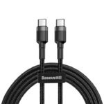 Baseus Cafule Series PD 2.0 60W 2m Type-C to Type-C Flash Charging Data Cable (CATKLF-HG1) - Black