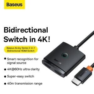 Baseus AirJoy Series 2-in1 Bidirectional HDMI Switch Baseus