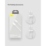 Baseus Cable TYPE-C VERS LIGHTNING 20W 1.5M /2PCS – BLANC