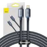 Baseus Crystal Shine Series 20W Fast Charging Type-C to Lightning Data Cable